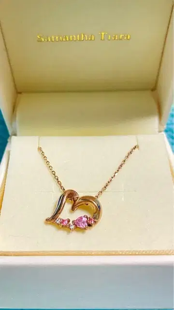 사만다 티아라 실버 목걸이