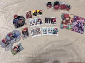 빨간 머리 캐릭터 컬렉션 세트