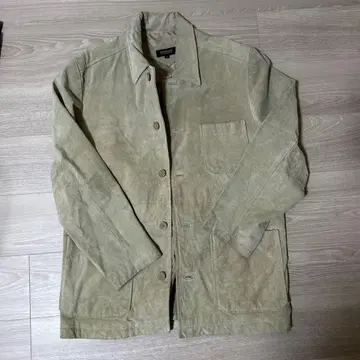 WORKPUNT 카키 스웨이드풍 자켓 L