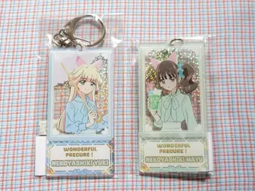 [ 익명 배송 미개봉 ] 원더풀 프리큐어! 티켓풍 키링 유키/마유