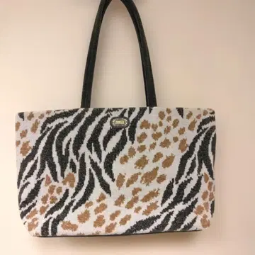 FEILER 페이러 토트백 제브라 패턴 새상품급 사용감 적음