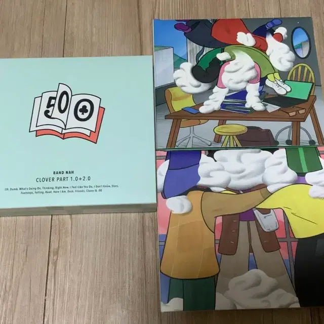 나상현씨밴드 클로버 Clover Part 1.0+2.0 앨범