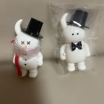 우아모우 2체 눈사람 미스터 우아모우