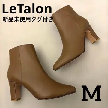 LeTalon 포인트 플레인 숏부츠 7cm 미사용 새상품 택 포함