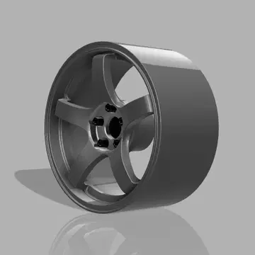 1/24 프라모델 휠 TC3 타입