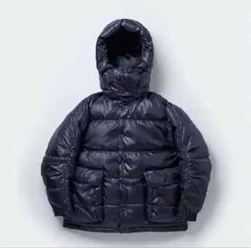 미사용급 다이와피어39 2023 테크백 파커 다운 후드티 네이비