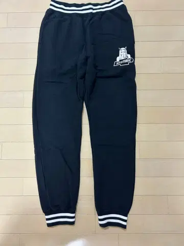 HYSTERIC 블랙 스웨트 팬츠