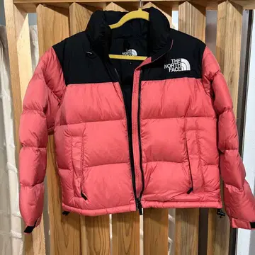 THE NORTH FACE 다운 자켓 핑크 블랙