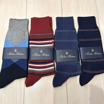 브룩스브라더스 남성용 삭스 25-27cm 4족 세트