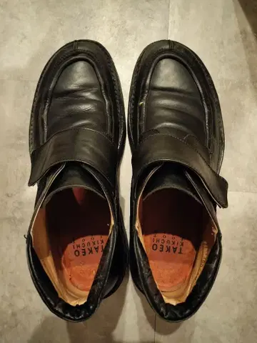 TAKEO KIKUCHI 블랙 부츠 벨크로 테이프 포함 27.5cm