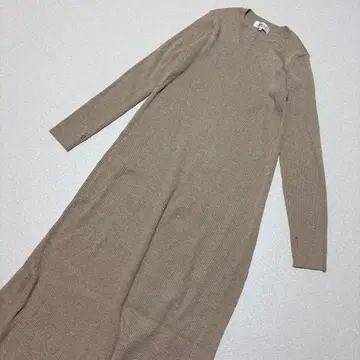 라메 롱 니트 원피스 아르페쥬 스토리