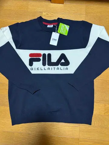 [새상품] 니트 골프 휠라 FILA