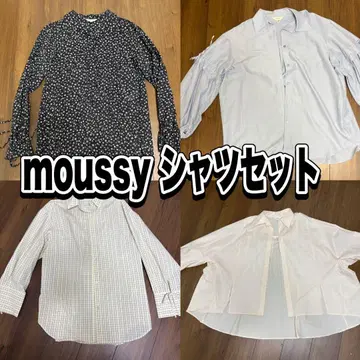 새상품급 moussy 셔츠 4세트