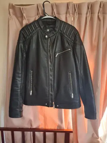 ZARA 블랙 싱글 라이더 자켓