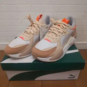 PUMA RS-X 컴베이 스니커즈 베이지/오렌지 미사용 새상품