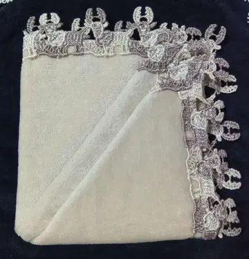 치카자와 레이스 루돌프 타월 손수건