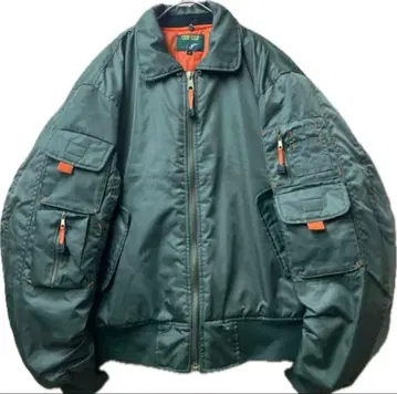 MA-1 플라이트 자켓 다크 그린