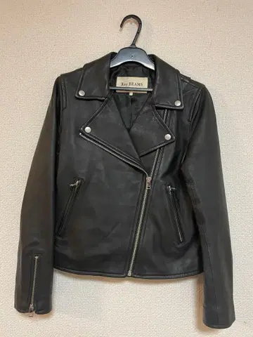 레이빔즈 양가죽 라이더 자켓