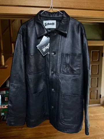 Schott 블랙 가죽 자켓 택 포함 새상품