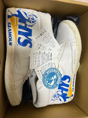 HYSTERIC GLAMOUR 스니커즈 화이트