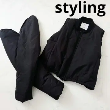 가벼움과 기능성 styling 스타일링 2WAY 블루종 점퍼 베스트