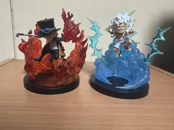 원피스 WCF SPECIAL 루피 사보 세트 피규어