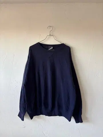 90s CHEETAH 무지 맨투맨 네이비 USA산 퍼플네이비 XL