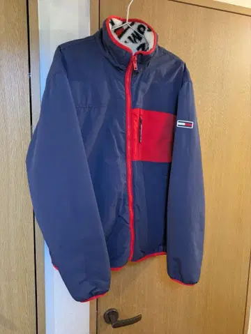 Tommy Hilfiger 나일론 자켓 네이비/레드 리버서블