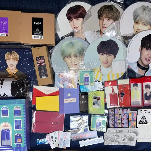 이사 처분) 방탄소년단 BTS 단체/슈가 위주 공굿 희귀 굿즈