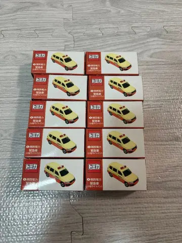 미개봉품 토미카 간사이 전력 긴급 자동차 묶음 판매 10대