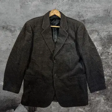 구제 의류 상의 긴팔 자켓 남성용 여성용 블랙 가을 겨울