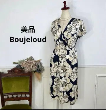 고급스러운 카슈쿨 원피스 꽃무늬