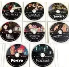 북미판 지브리 작품 DVD 8개 세트 미사용 새상품