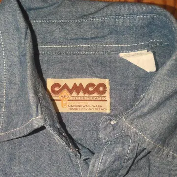 CAMCO 샴브레이 셔츠 S 사이즈