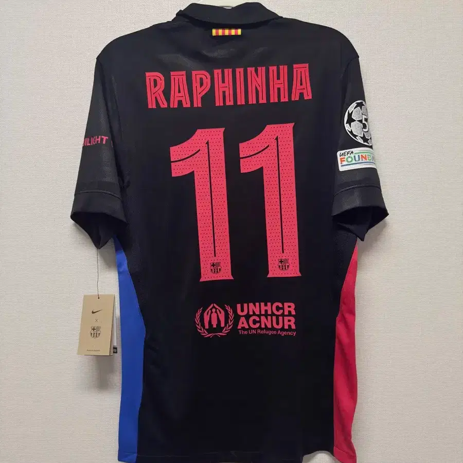 New product) 25-26 Barcelona Home No.11 Raphinha Authentic Jersey