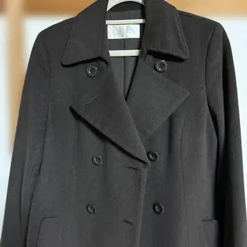 CORDIER 다크 브라운 울 코트 42 사이즈