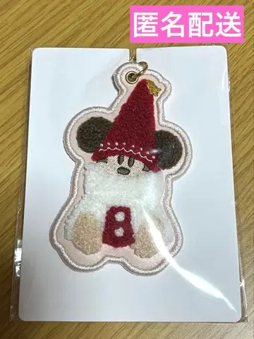 디즈니 크리스마스 리루린린 2025 키체인 빨간색