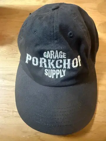 PORKCHOP GARAGE SUPPLY 워크캡 블랙
