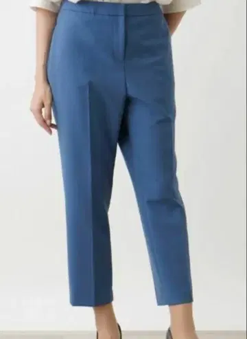 센터 프레스 크롭 팬츠