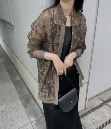 CHEMICAL LACE OVER SHIRT ameri vintage