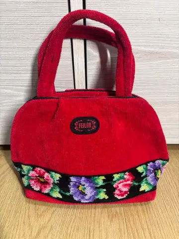FEILER 핸드백 빨간색