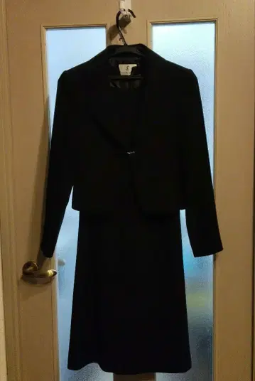 예복 블랙 원피스 수트 5호