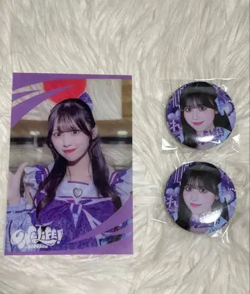 iLiFE!/묶음 판매/클리어 카드/캔뱃지 2개/순령 미키