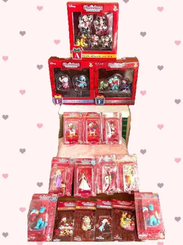 디즈니 해피 복권 오너먼트 묶음 판매 A E F