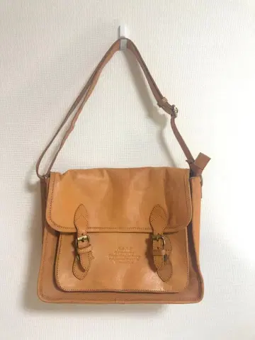 PEAKSPEAK 가죽 숄더백