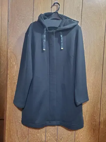 에코 메루카리 발송 플리스 보아 후드 부착 후드티 코트