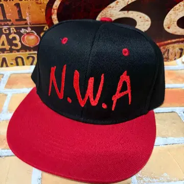 NWA N.W.A 캡 HIPHOP 블랙 새상품