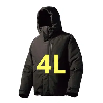 엑스쉘터(R) 단열 알파 방수 방한 자켓 블랙 4L 워크맨 새상품