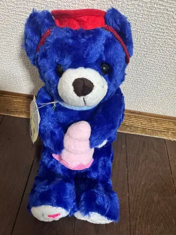 파란 곰 봉제 인형 고토치 베어 미에 카이토 씨