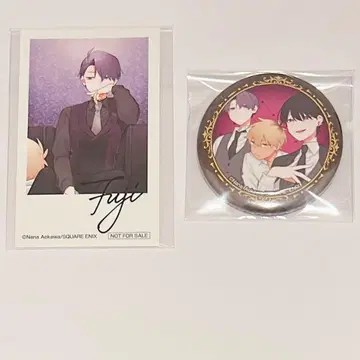 미팅에 갔더니 여자가 없었던 이야기 캔뱃지 후지 폴라로이드 카드